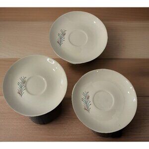 Vintage 50s Fortune Pattern Teacup Plate Lot Taylor Smith & Taylor Discontinued